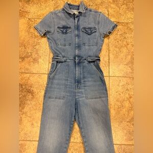 Good American Light Blue Denim Jacket